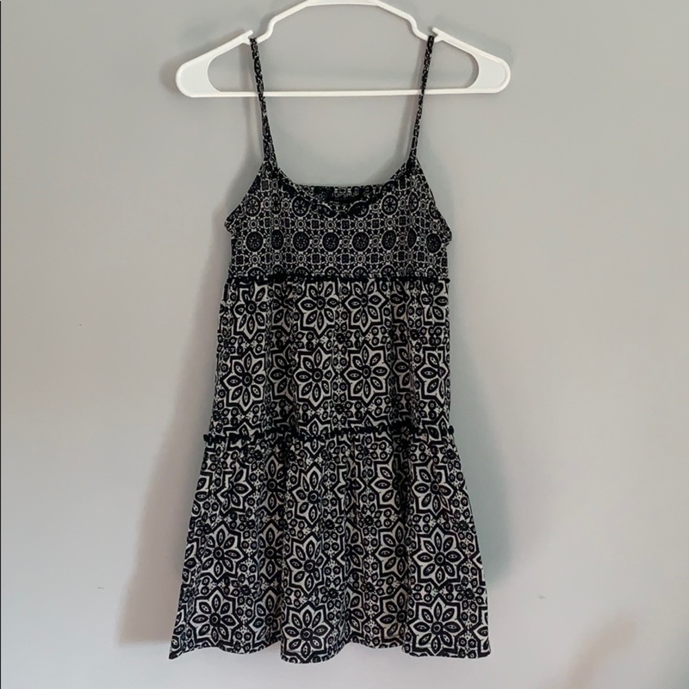 Topshop Patterned Sundress